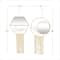 Gold Metal Contemporary Hanging Wall Mirrors Set